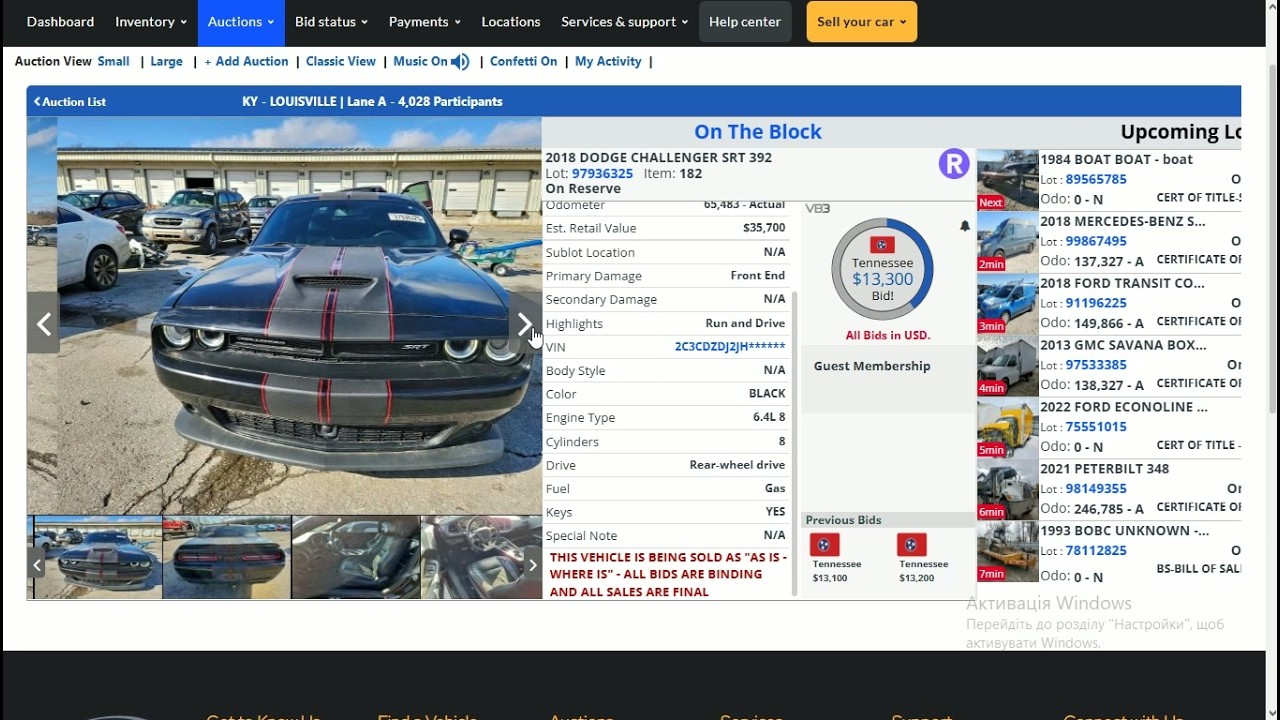 Live Copart UK Car Auction | Real Bidding & Final Prices