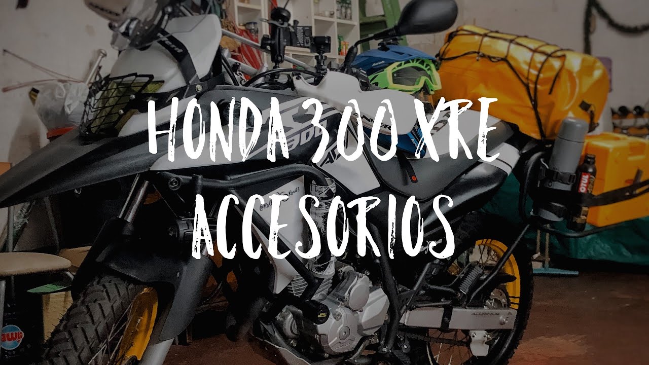 Honda XRE 300 Accesorios para viajes