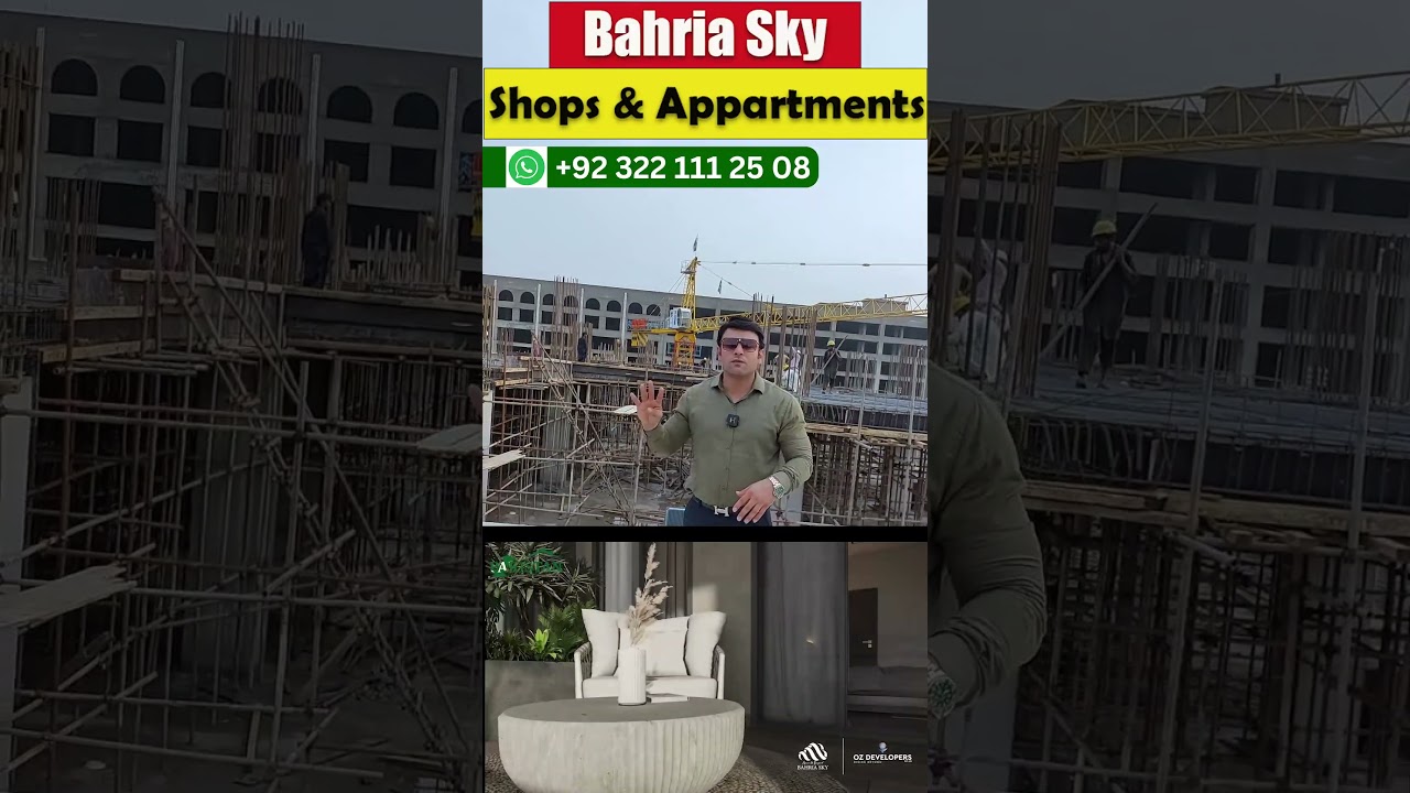 Shops and Apartment On 4 year Easy Installment In Bahria sky Project Bahria Orchard Phase 4