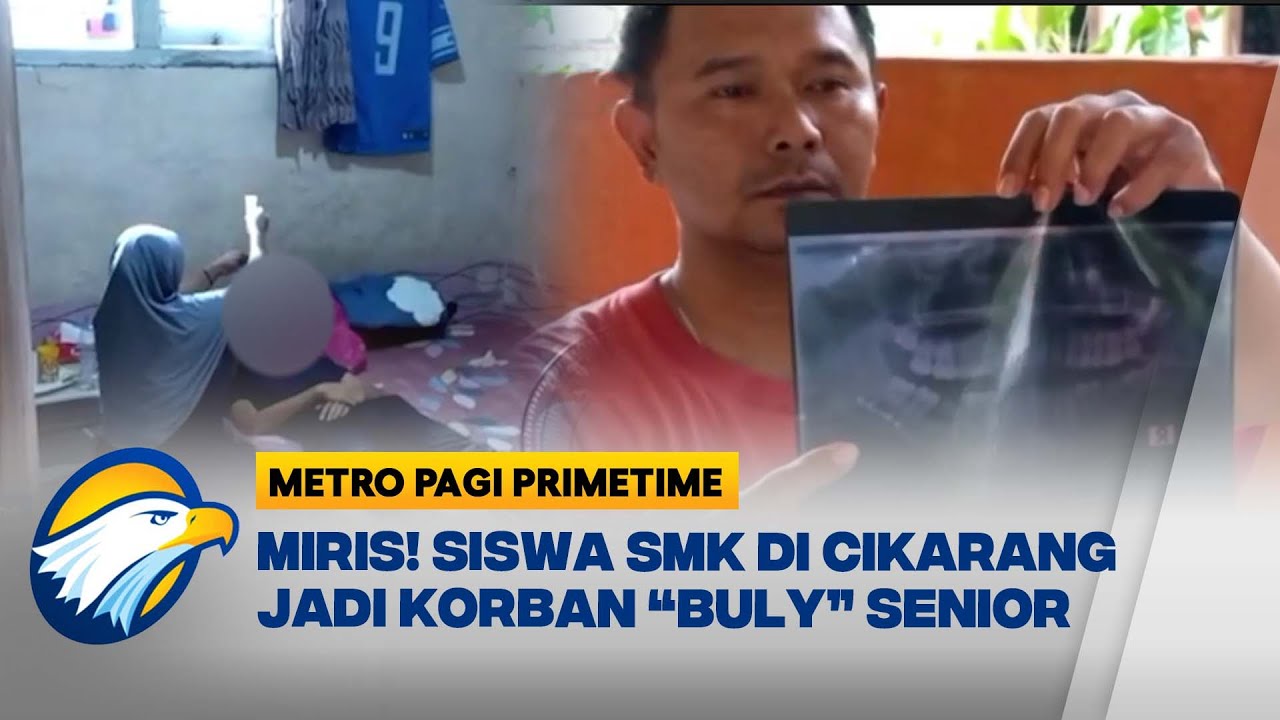 Geger! Siswa SMK di Bekasi Dikeroyok Kakak Kelas Hingga Rahang Patah -  [Metro Pagi Primetime]