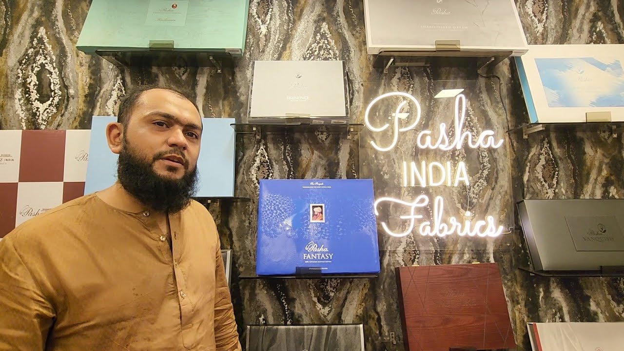 Pasha Fabrics India Mumbai | Top Fabric Collection Concept.
