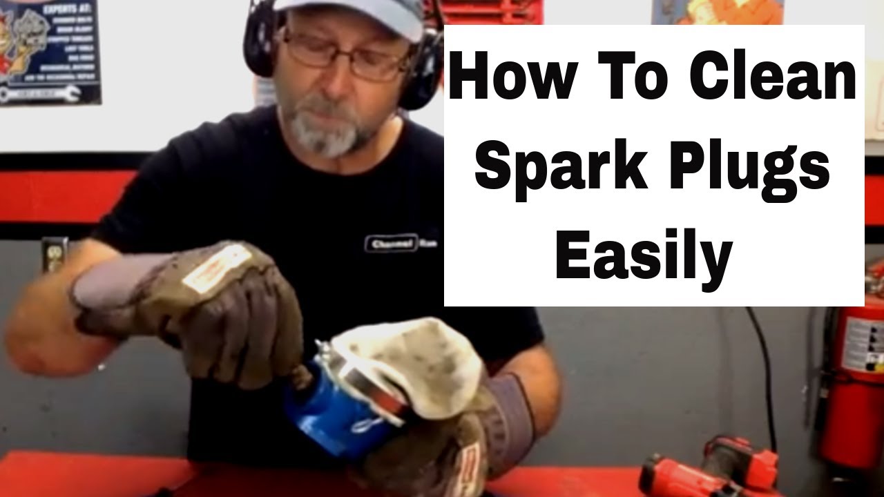 How to use spark plug cleaner