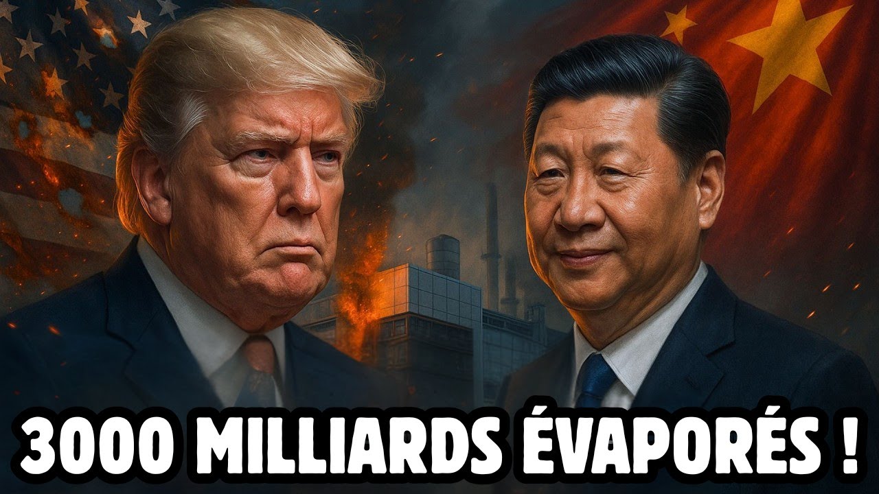 L'EFFONDREMENT A COMMENC&Eacute; : 3 000 milliards $ &eacute;vapor&eacute;s en quelques heures
