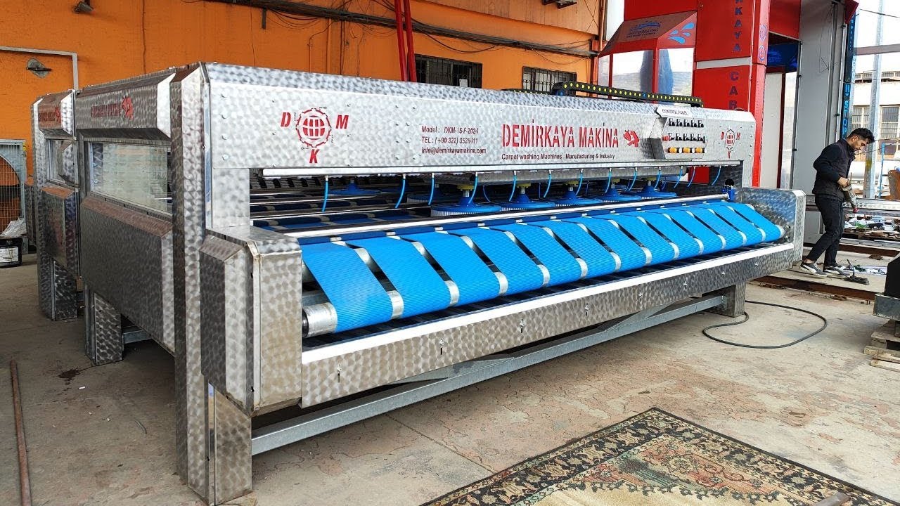 مكينة غسيل السجاد الاوتوماتيكية (carpet washing machine)
