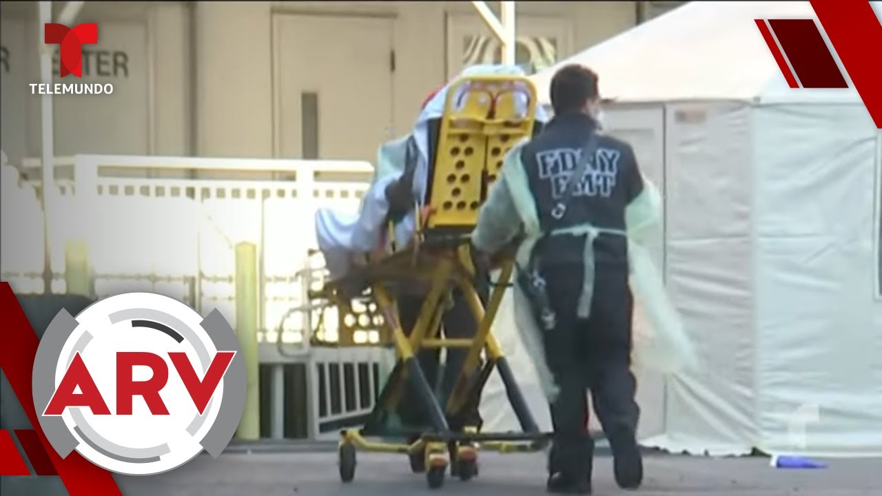 Policías, bomberos y paramédicos de Nueva York dan positivo al covid-19 | Al Rojo Vivo | Telemundo