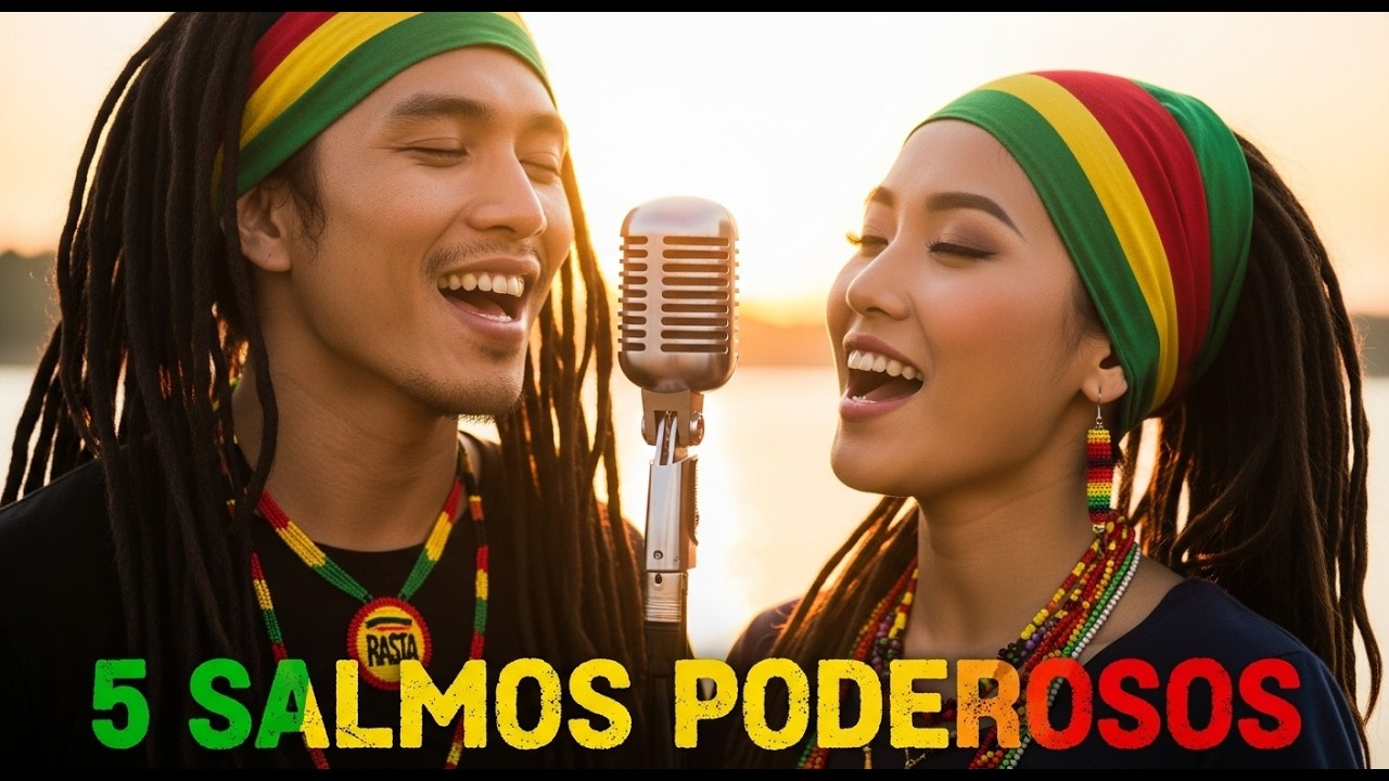 REGGAE GOSPEL ALEGRE: 5 Salmos Poderosos em Ritmo Jamaicano para Fortalecer Sua Fé e Trazer Alegria