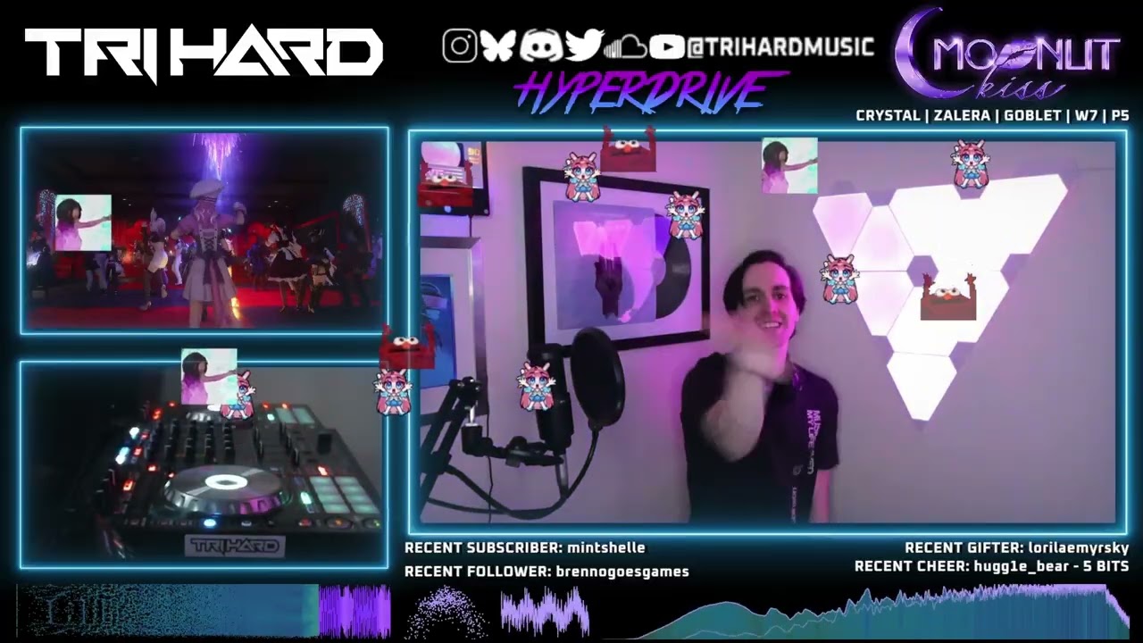 Tri Hard Selection Vol. 109 – The Maid Strikes Back (Hardstyle, DnB, Techno) – 2/8/25 Twitch VOD