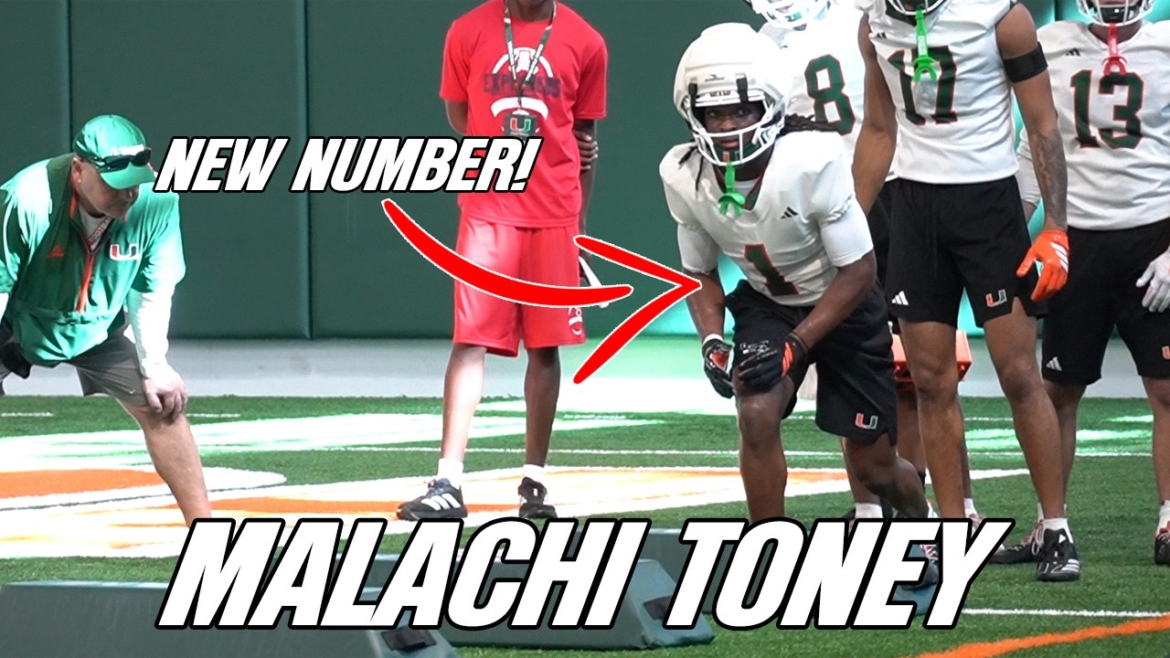 Malachi Toney's 1st Spring Practice in New No. 1 Jersey After Sensational Freshman Season