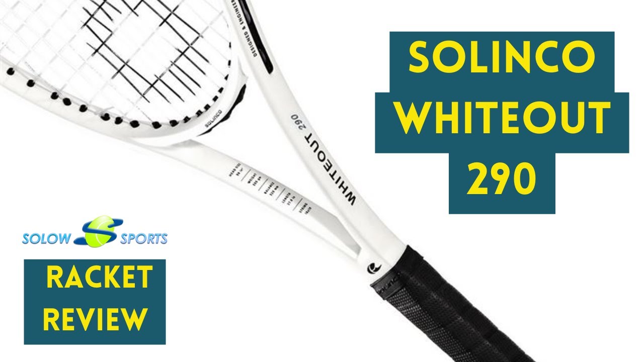 Solinco Whiteout 290 Tennis Racket Review