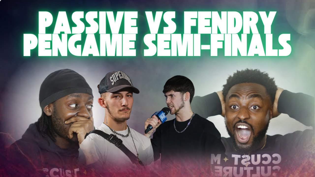 PASSIVE VS FENDRY PENGAME REACTION | CCUSTOM CULTURE