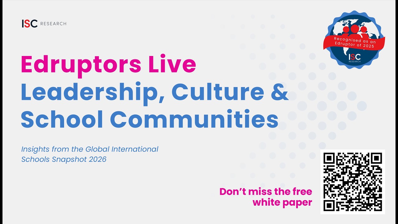 Edruptors Live | Leadership, Culture & School Communities