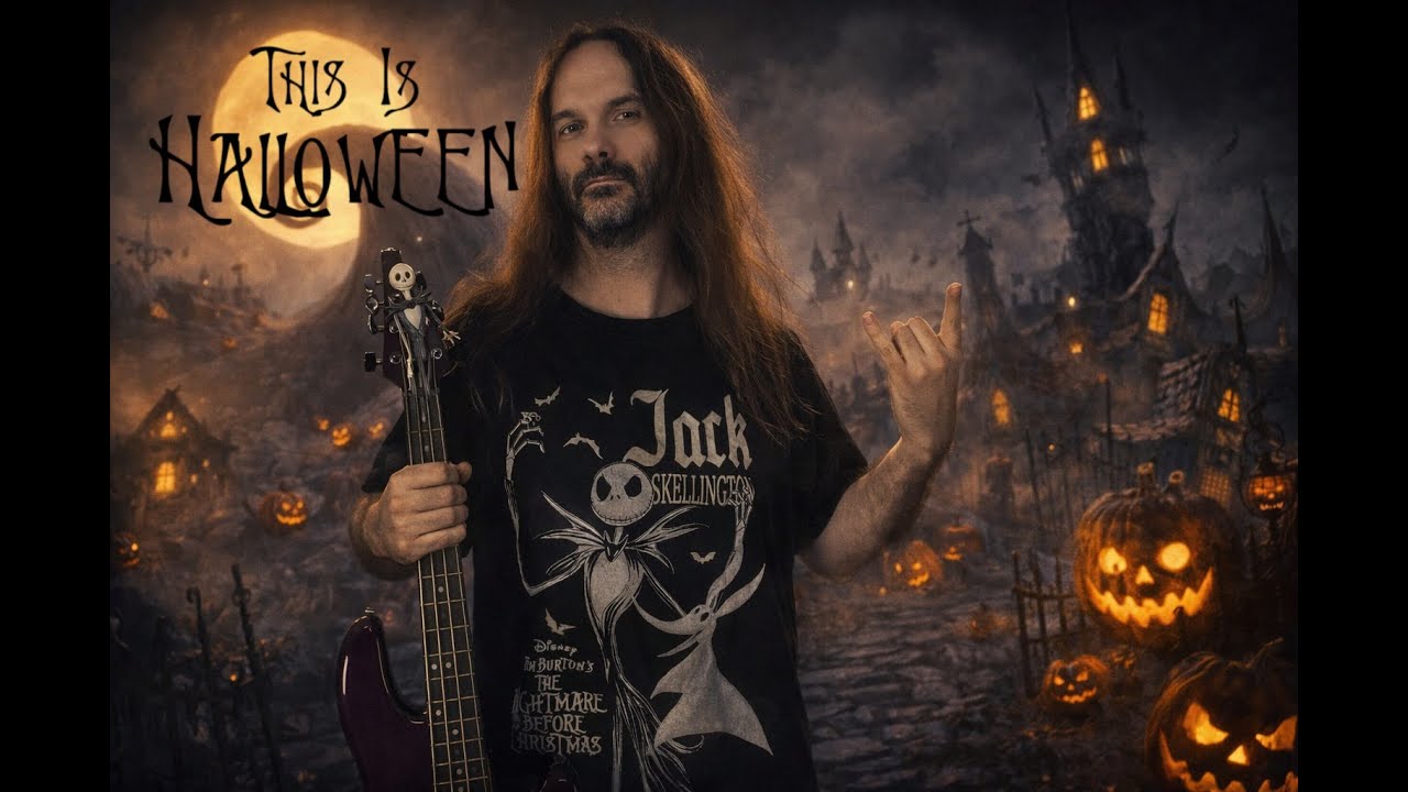 This Is Halloween - THE NIGHTMARE BEFORE CHRISMAS | Bass Cover + Sheet Music