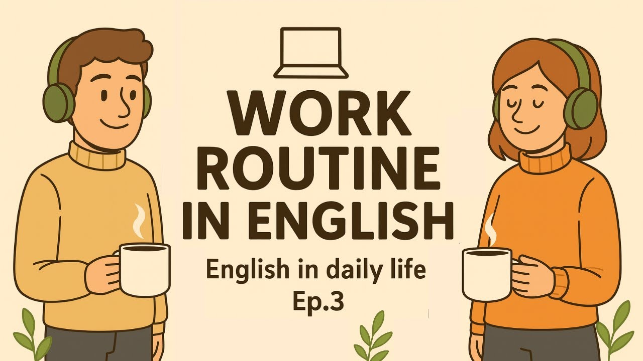 How Do Native Speakers Talk at Work? | Simple Workplace English in Daily Life (Episode 3)