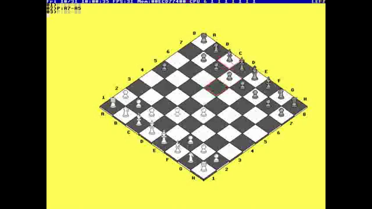 Terry Davis wins chess against God