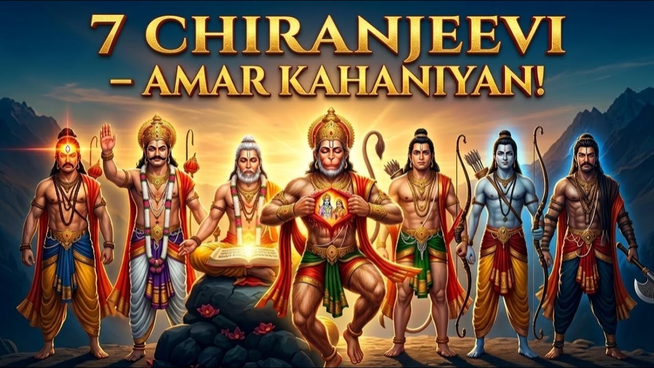 7 Chiranjeevi | Seven Immortal Beings Explained | Hindu Mythology Secrets | 7 Chiranjeevi