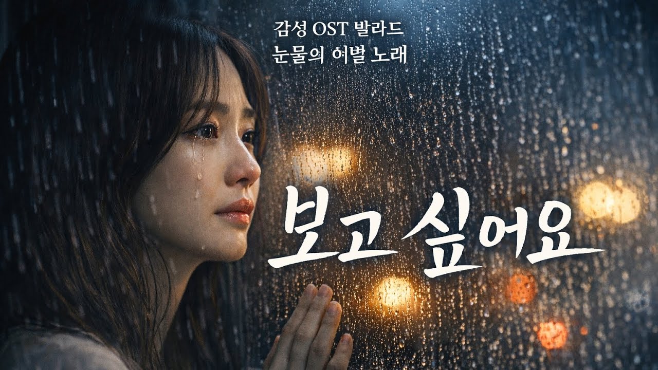 보고 싶어요 💔 눈물나는 이별 OST 발라드 | 감성 여성 보컬