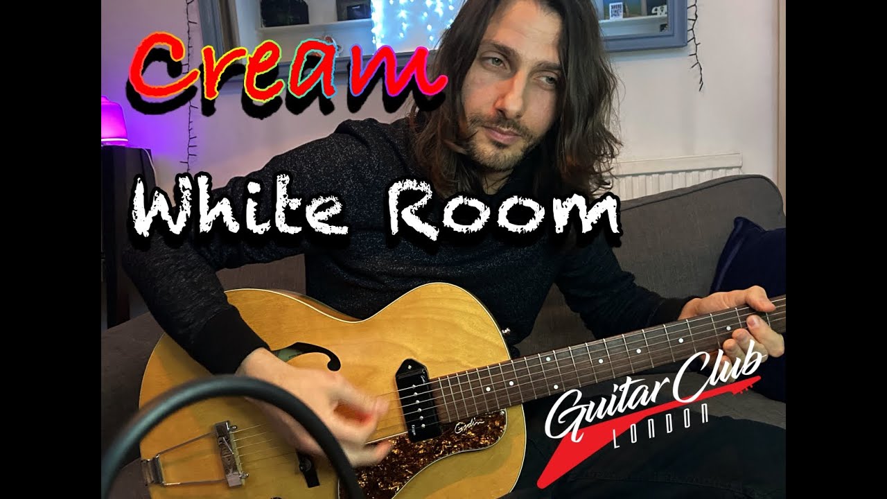 Cream - White Room ( Guitar Lesson - Acoustic)