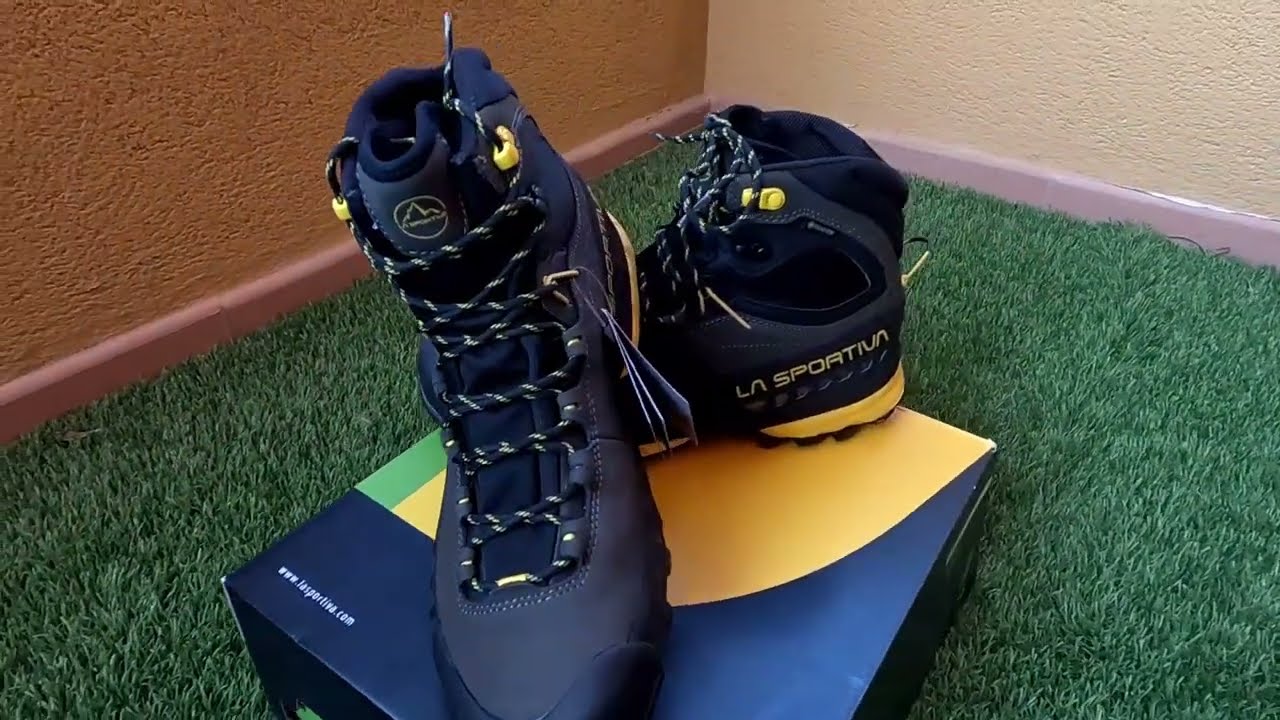 La Sportiva Tx5 Gtx Carbon/Yellow, Unboxing.
