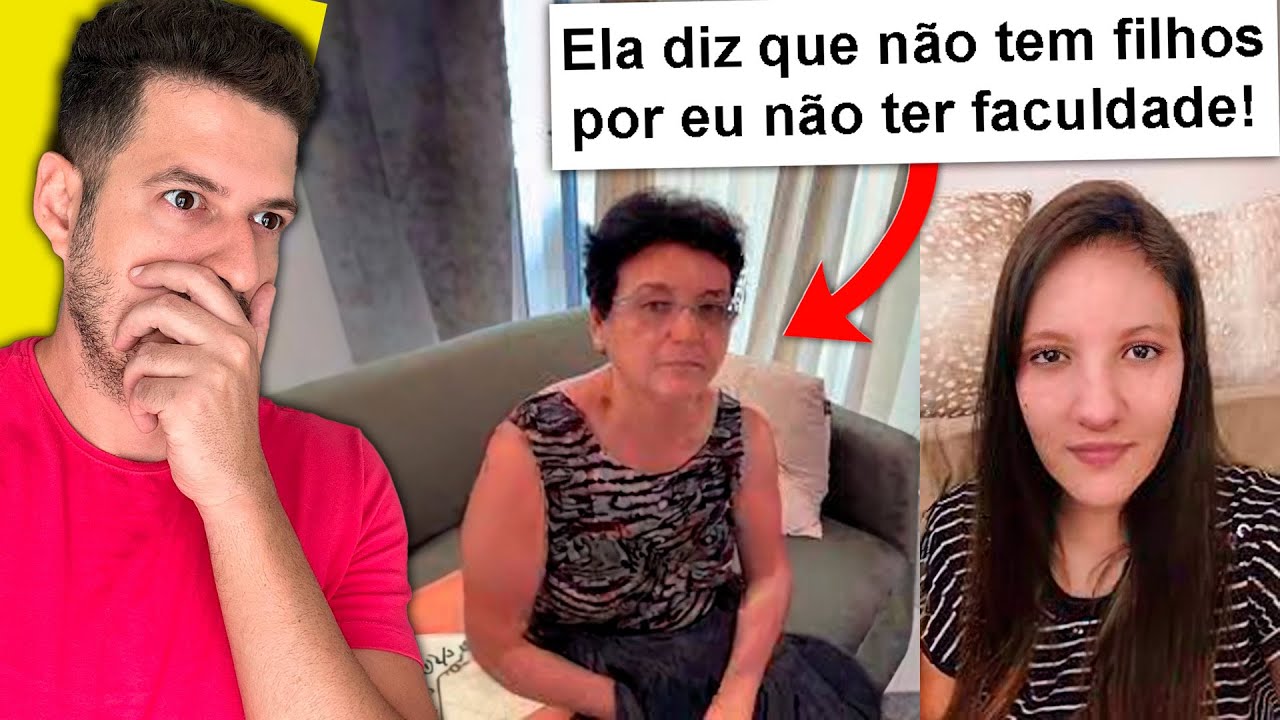 Minha mãe tem vergonha  de mim porque não fiz faculdade! histórias dos seguidores