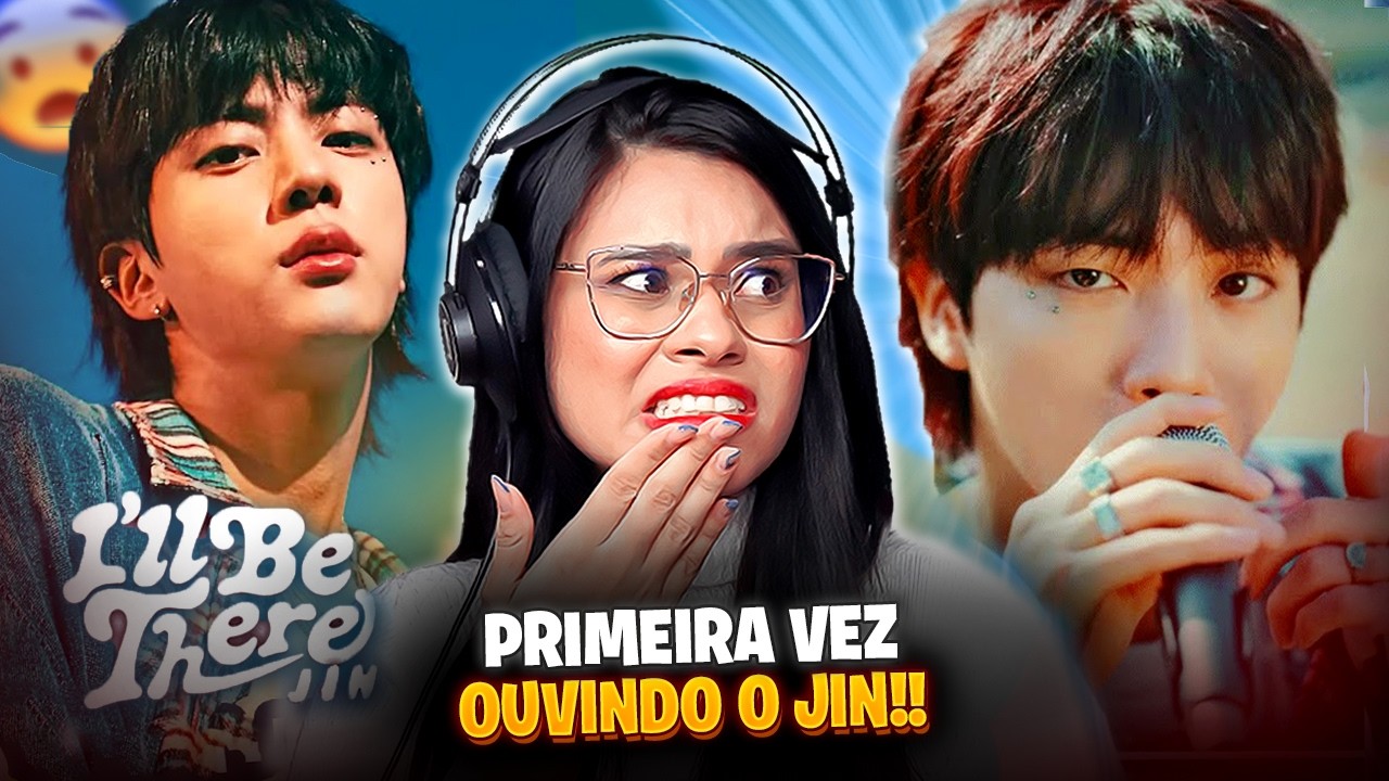 CONHECENDO BTS!! 😱 (Jin) 'I'll Be There' & (Jin) 'The Astronaut'