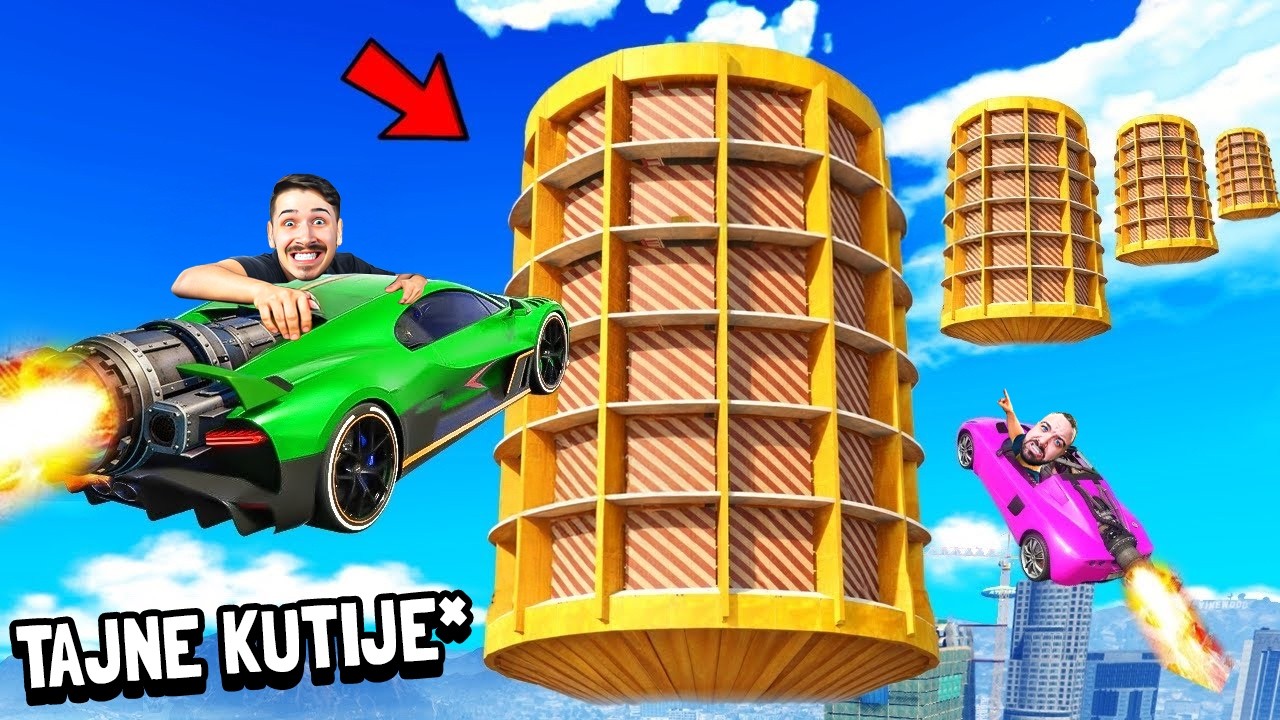 OVO SU NAJTEŽE TAJNE KUTIJE U GTA 5 IZAZOV!!!