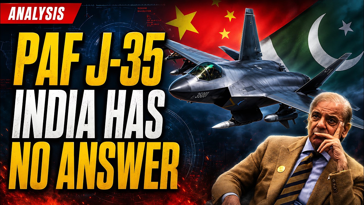 China Just Gave Pakistan a Stealth Fighter &mdash; India Has NO Answer (J-35 Explained)