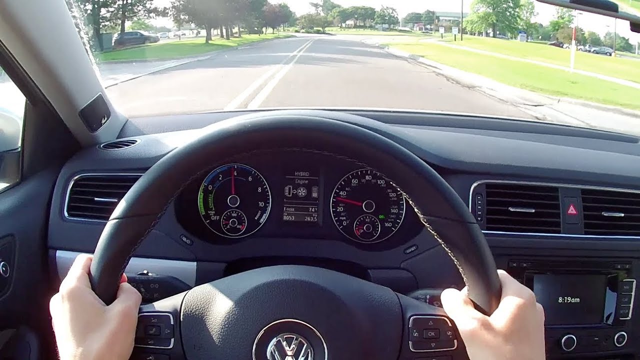 2013 Volkswagen Jetta Hybrid SEL Premium - WR TV POV Test Drive
