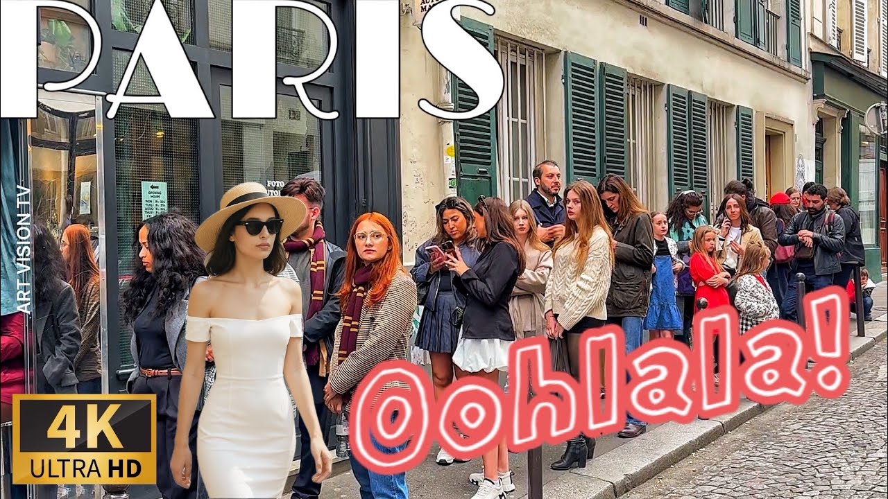 [🇫🇷Paris France 4K 60FPS Walking Tour] Paris Montmartre Tour  26/May/2025