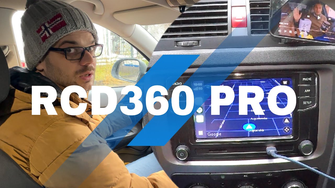 RCD360 PRO - tanie i dobre radio do skody, vw, audi, seat