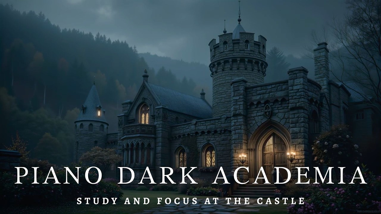 Dark Academia Piano Music | Mysterious Classical Study | Ancient Castle Ambience