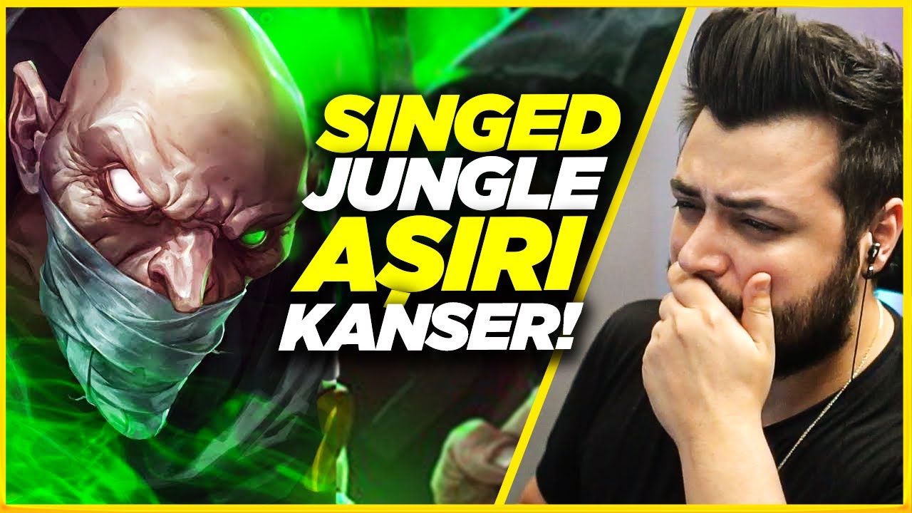 İLK DEFA SİNGED JUNGLE OYNADIM!! AŞŞIRI KANSER! | Elayja-Singed