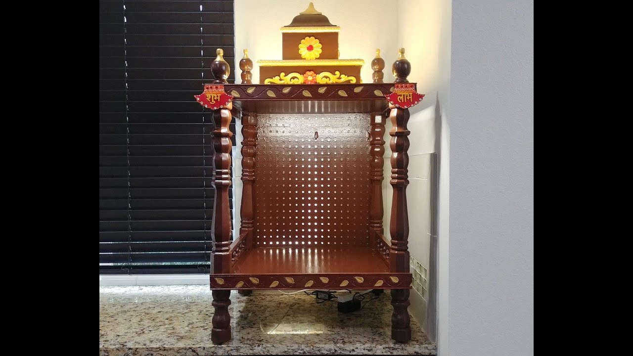 DIY Wooden Temple-Made from easy parts from Home Depo