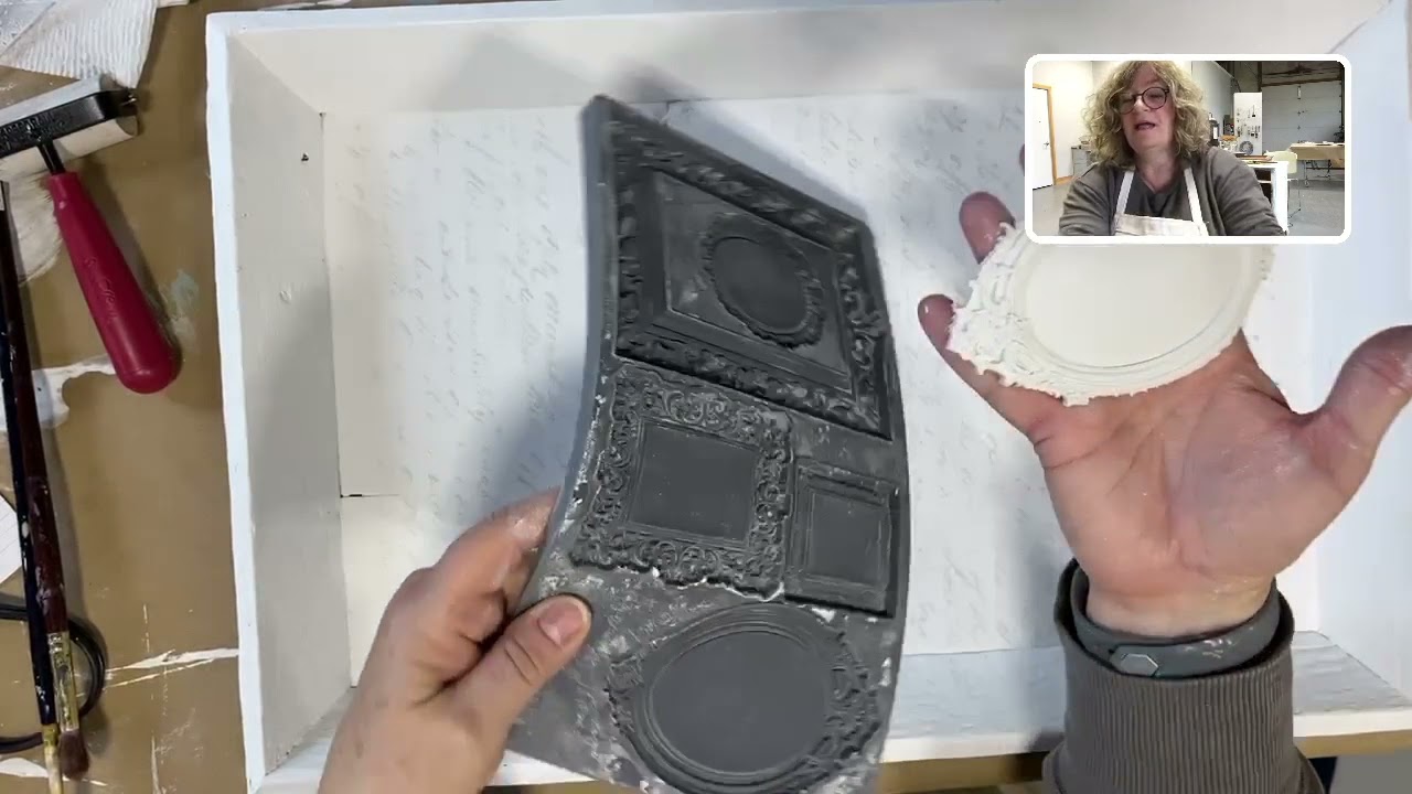 Part 1, How to Make a Mini Gallery Wall using IOD Moulds