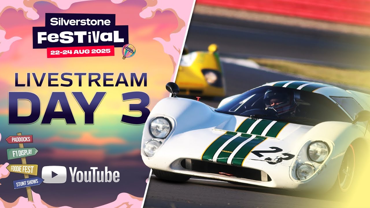 LIVE | Silverstone Festival 2025 Day Three