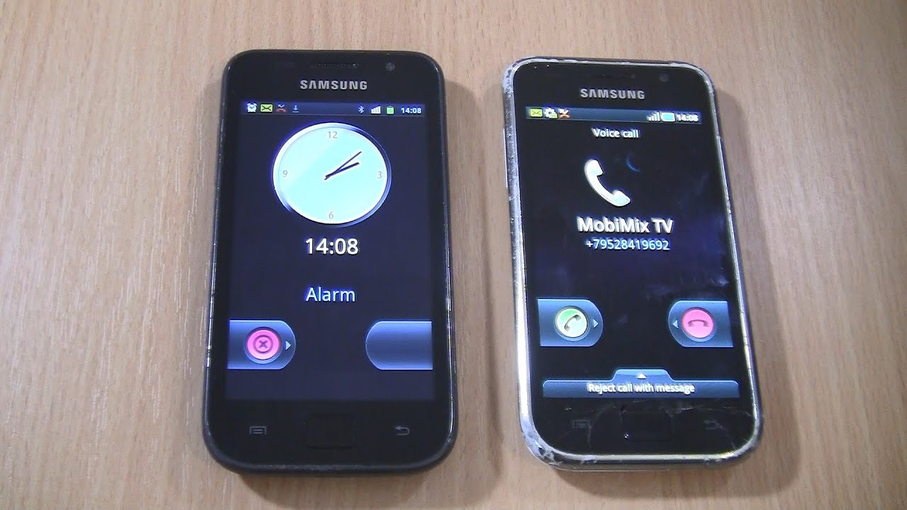 Ringing Alarms & Incoming Call 2 Samsung Galaxy S1 in 2022