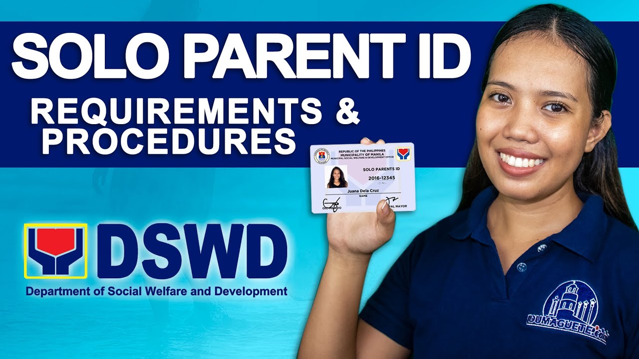 Удостоверение личности родителя-одиночки DSWD (требования и процедуры)