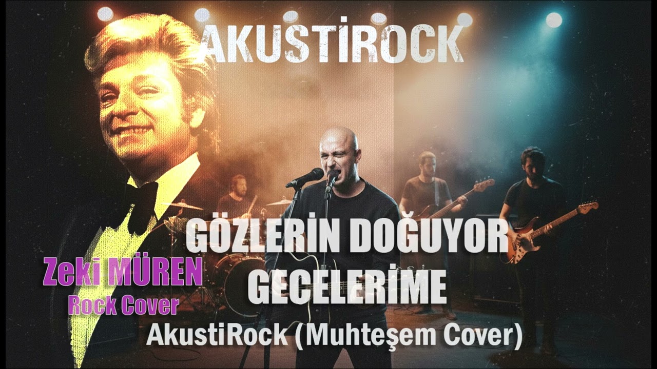 Zeki Müren - Gözlerim Doğuyor Gecelerime | Akustik Rock Yorumu