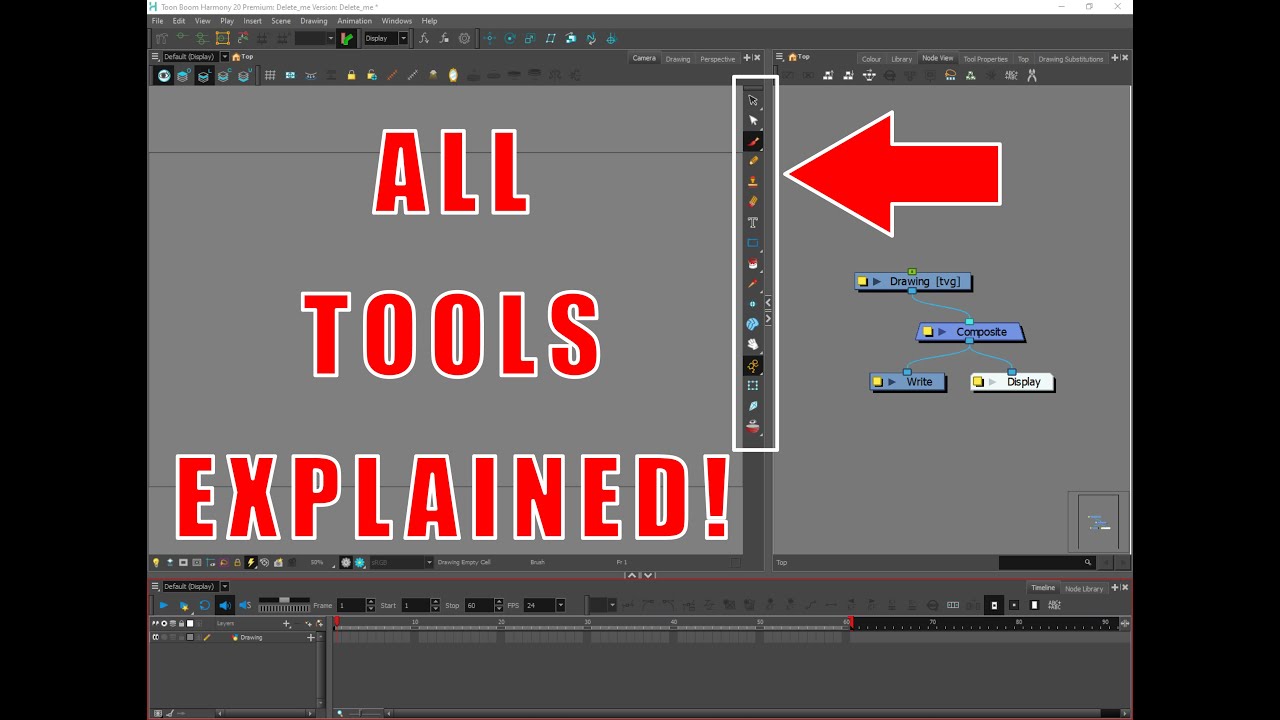 All Toon Boom Harmony Tools Explained