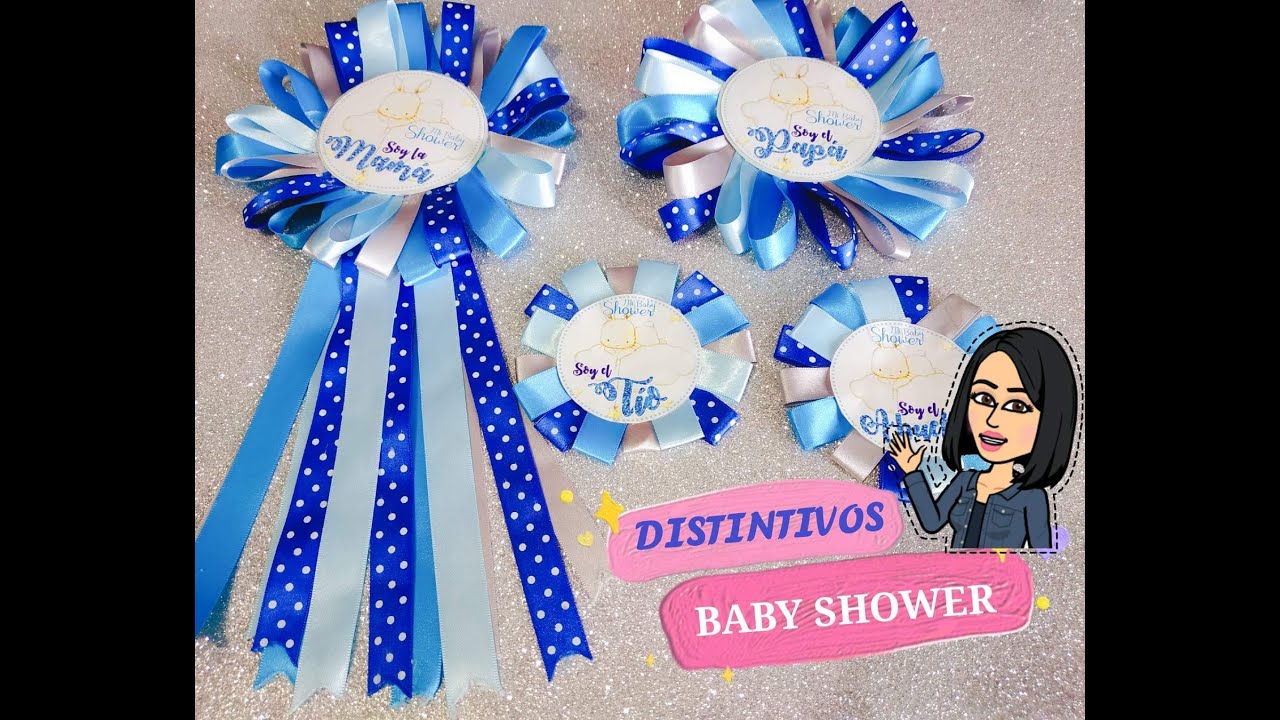 Distintivos para Baby Shower, Ideas para Baby Shower,