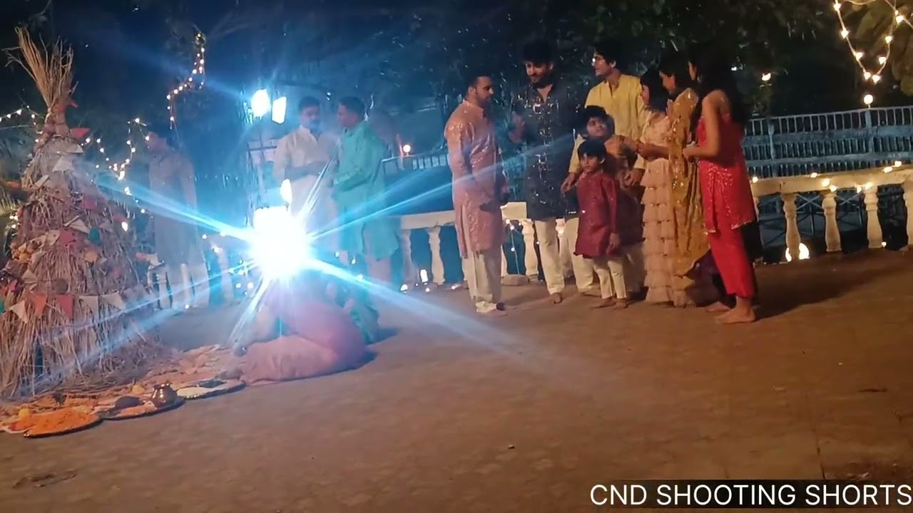 Virat And Anvita Puri Family Holika Dahan BTS Sean #ittisikhushi 