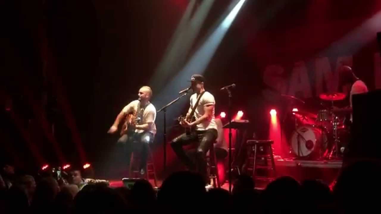 Sam Hunt - Live - Covers Make You Love Me / Fancy / She's in Love with a Boy - Anaheim - 01/30/15