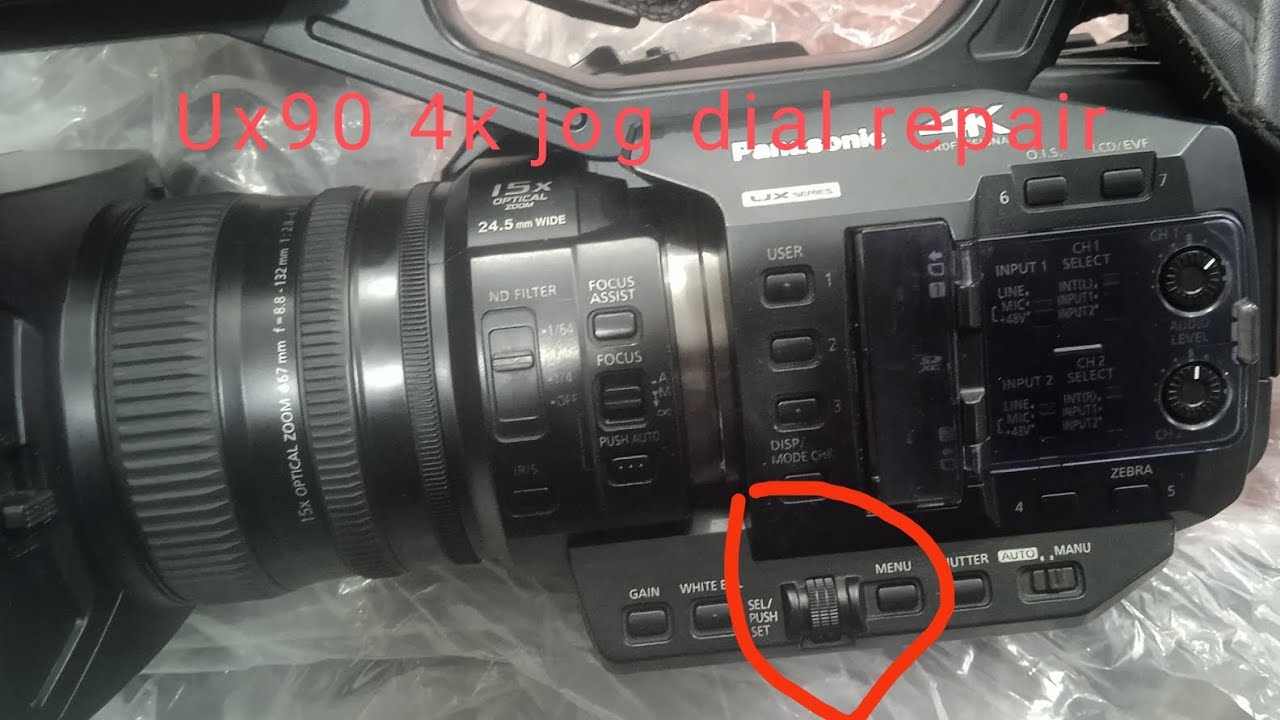 Ux90 4k jog dial repair