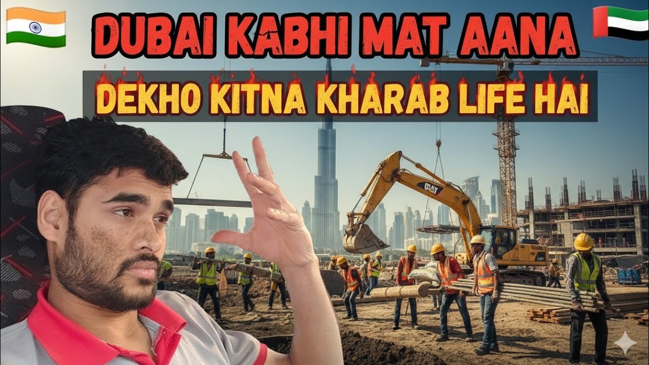 Dubai Mein Indian Workers Ko Kya Milta Hai? 😡 | Asli Salary, Room, Khana | Sab Jhooth Nikla