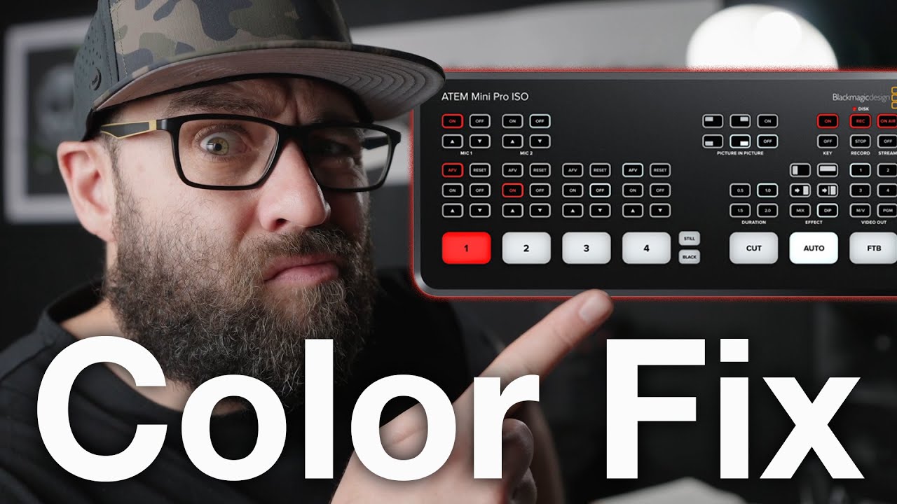 The FASTEST Way to Fix ATEM Mini Color Issues in OBS