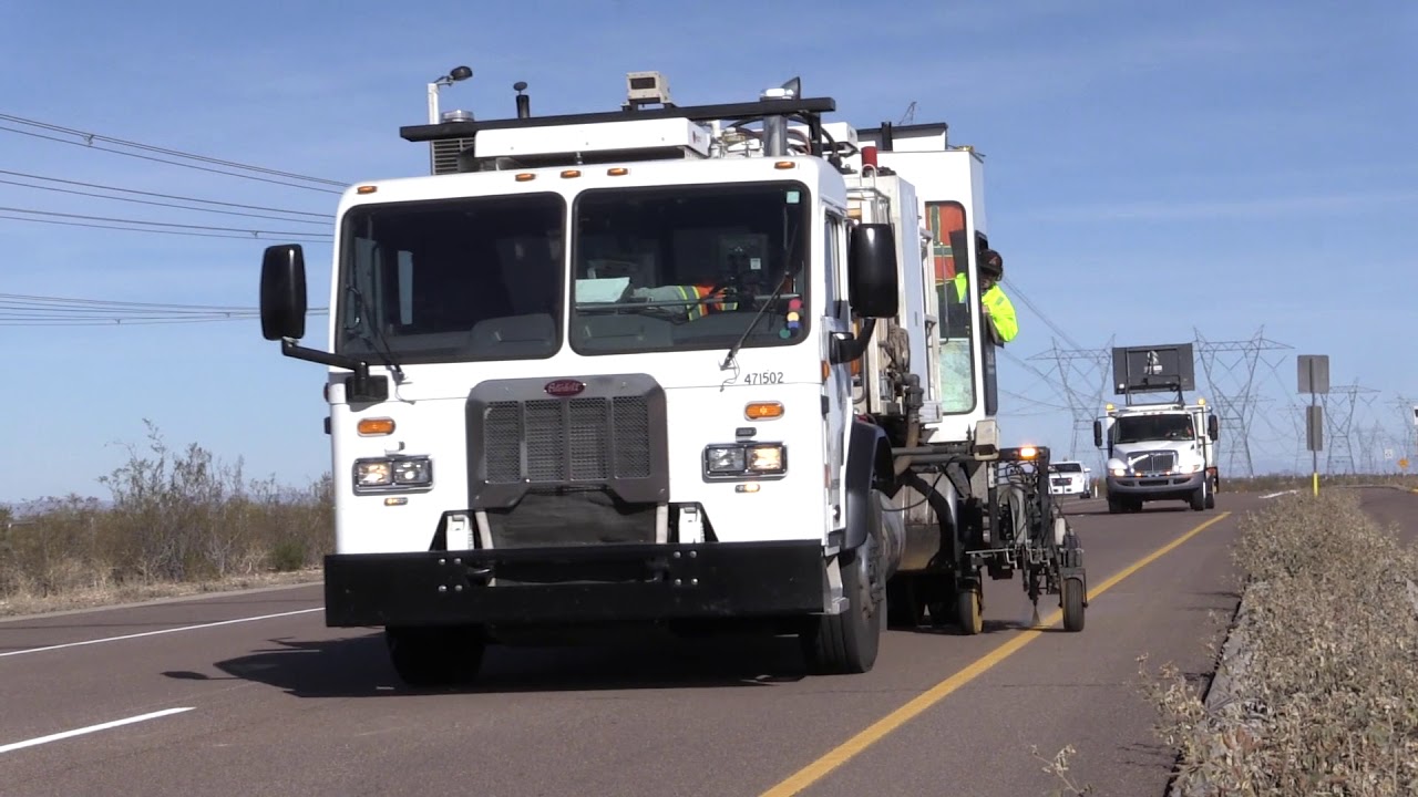 #TransportationTuesday Striping Truck