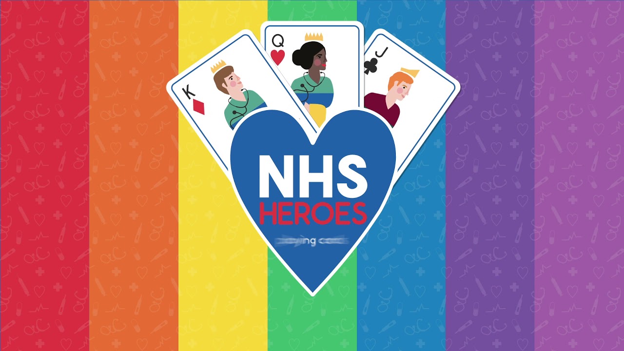 NHS Heroes Playing Cards - 100% proceeds to NHS Charities