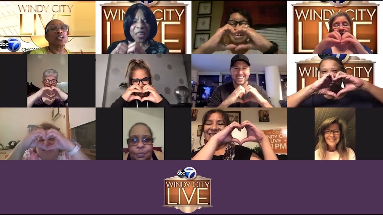 'Windy City LIVE' co-hosts Val Warner & Ryan Chiaverini check in on the show's superfans
