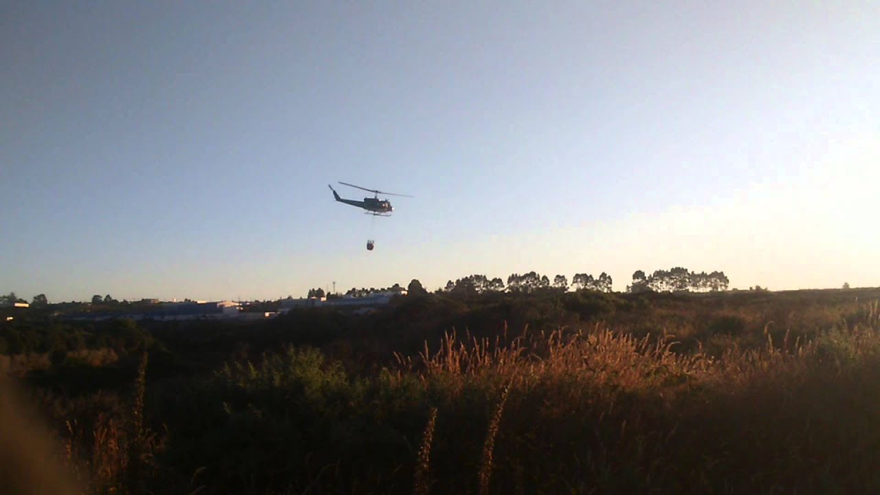 apoyo a&eacute;reo incendio la chipeadora