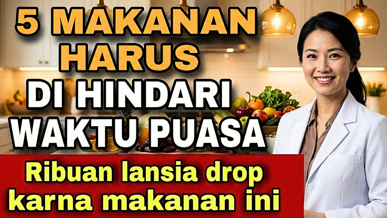 LANSIA 51–79 CEPAT LEMAS SAAT PUASA⁉️COBA 5 MAKANAN MURAH INI SAAT SAHUR‼️PUASA KUAT DAN BERTENAGA‼️