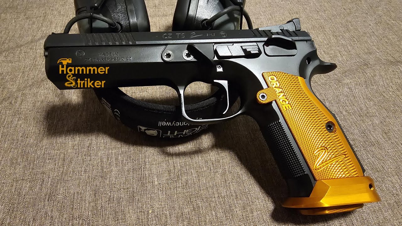 НОВЫЙ CZ Tactical Sport 2 Orange 9 мм — полный обзор